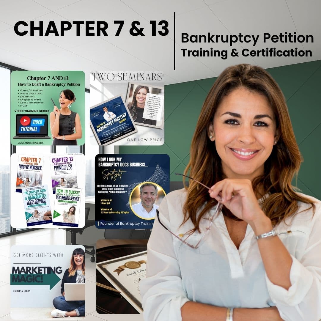 Chapter 7 & 13 Bankruptcy Petition Mastery