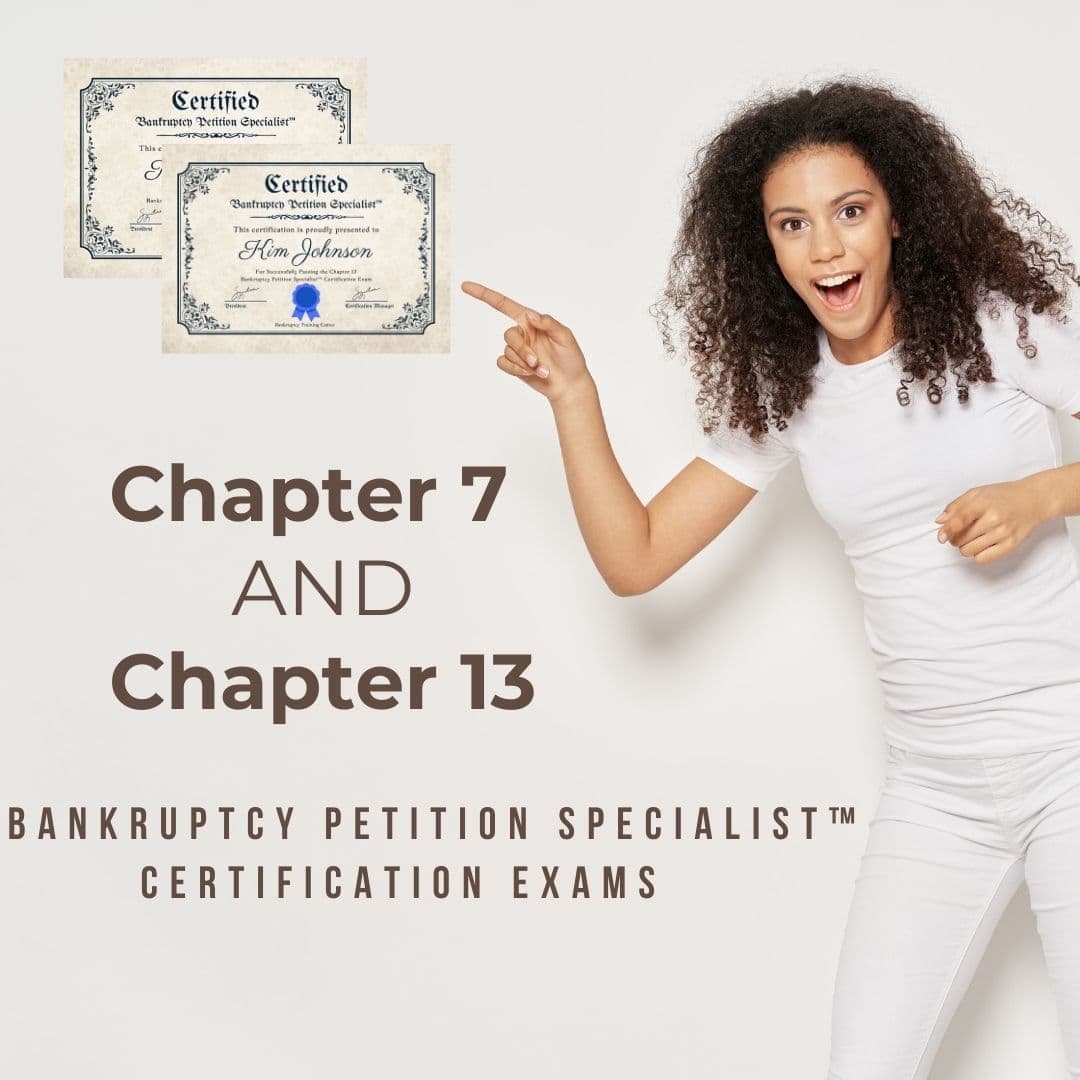 Chapter 7 & 13 Certification