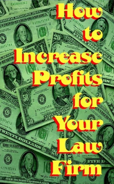 How to Increase Profits for Your Law Firm — eBook cover